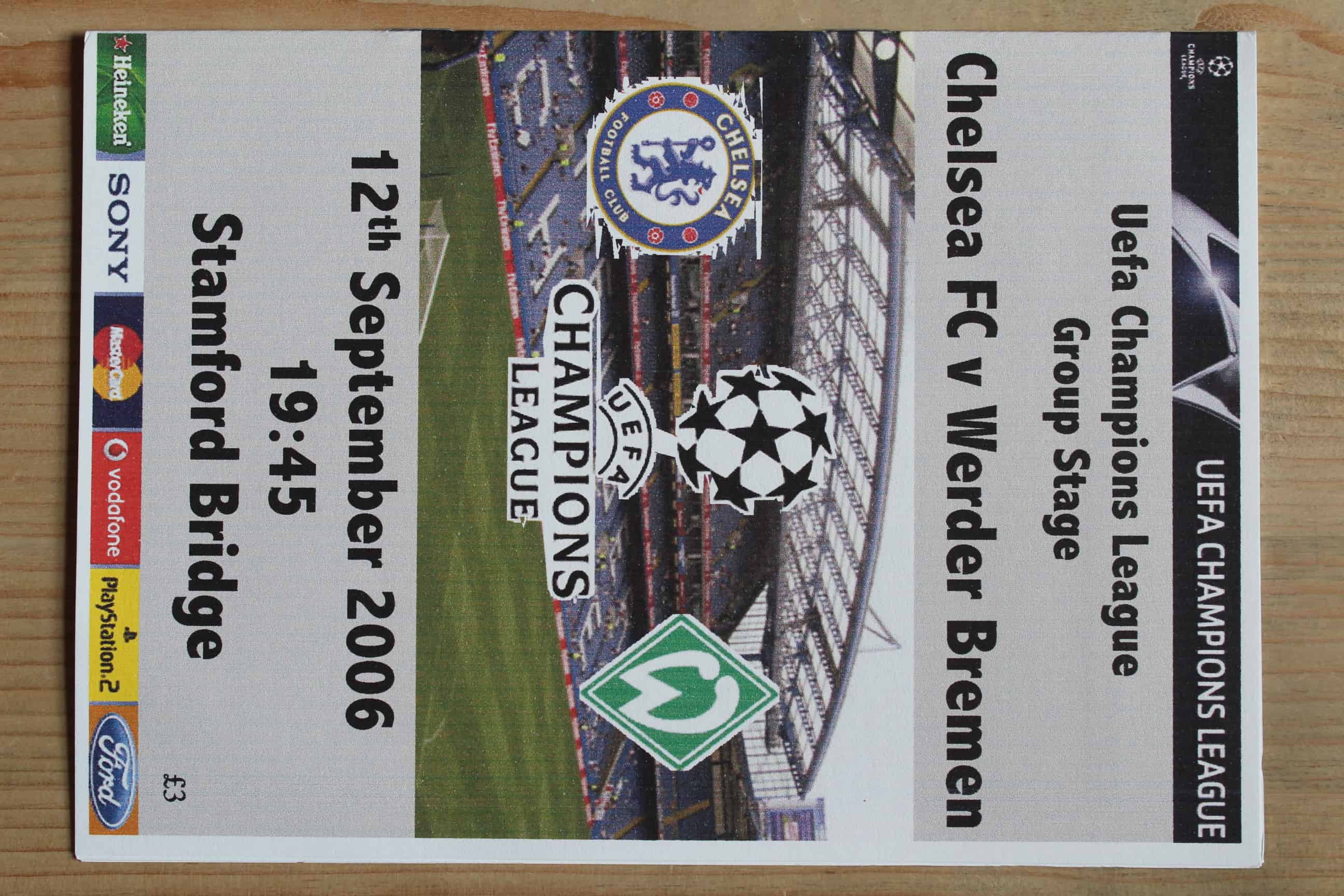 Chelsea FC v Werder Bremen